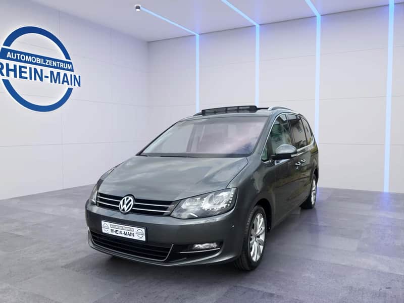 VW Sharan Highline DSG 7-Sitzer im Studio des Automobilzentrums Rhein-Main