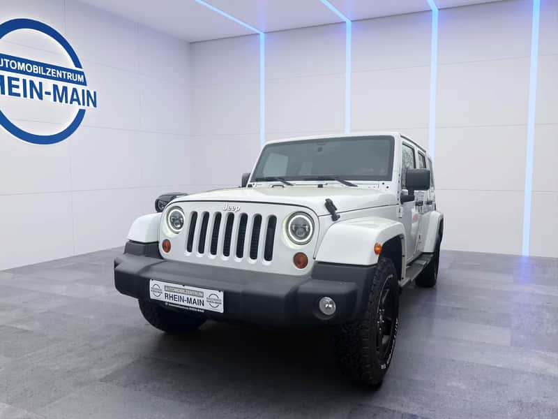 Jeep Wrangler Arctic Edition im Studio des Automobilzentrums Rhein-Main