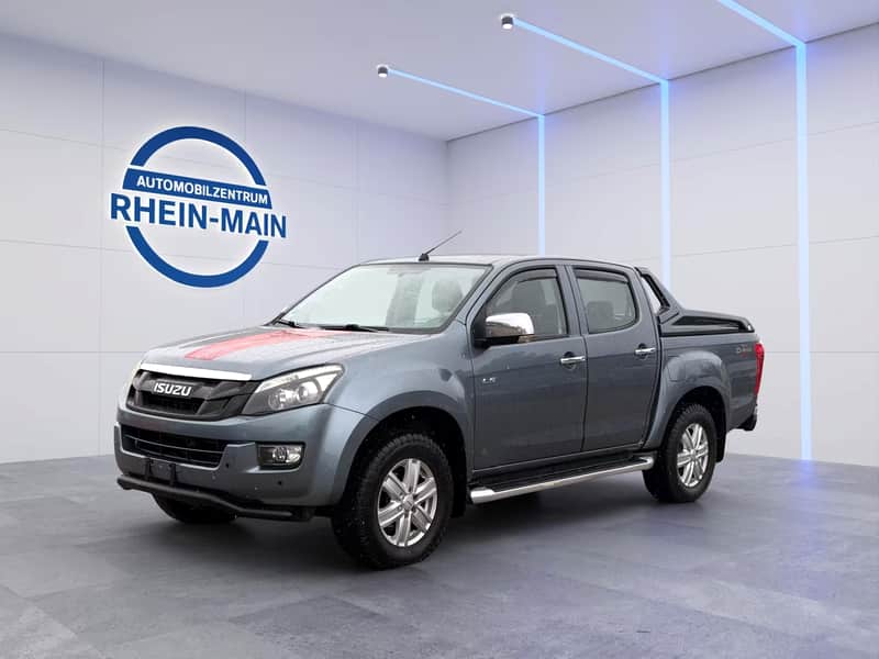 Isuzu D-Max Double Cab 4WD im Studio des Automobilzentrums Rhein-Main